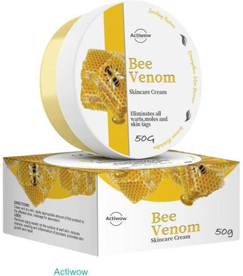 ACTIWOW Bee Venom Skincare Cream Intensive Hydration & Wrinkle Treatment A01(50 g)