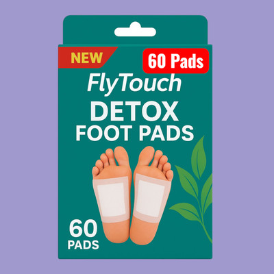 FlyTouch Natural Calming Pads 60 for Sleep Support, Stress Ease and Body Refresh Nights(360 g)