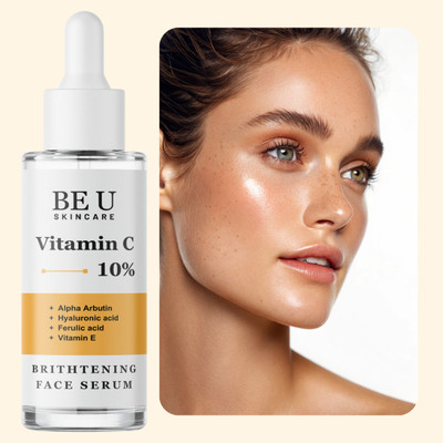 Be U Antioxidant Face Serum with Vitamin C – Repairs Texture, Hydrates & Fights Environmental Stress with HA & Alpha Arbutin(30 ml)