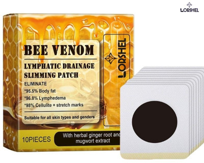 LORSHEL Bee Venom Lymphatic Shaping Patch for Weight Loss and Slimming(100 g)