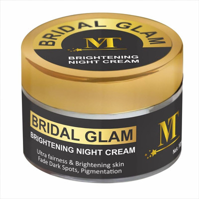 Magical Touch Bridal Glam Brightening Night Cream|Deep Hydration&Skin Radiance|Dark Spot&Pigmentation Repair|Glowing Bridal Skin(30 g)