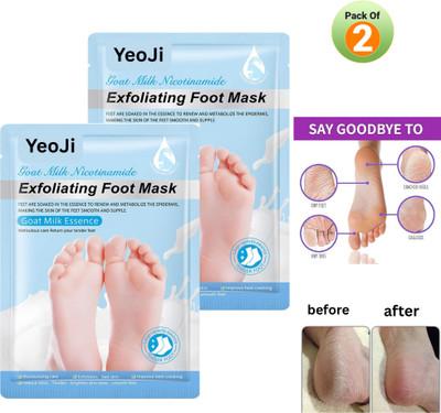 YeoJi Foot Mask Peeling Formula – Visible R foot peeling mask, foot mask, foot mask peeling, foot peel mask, foot feeling maskesults in 3 Days,(100 g)