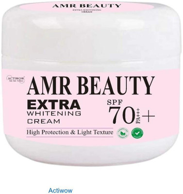 ACTIWOW AMR BEAUTY Extra Whitening Cream for Soft Lightening Texture(50 g)