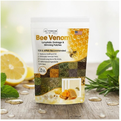 ACTIWOW Bee Venom Foot Patches Your Feet Deserve Bee Healing SKT(100 g)