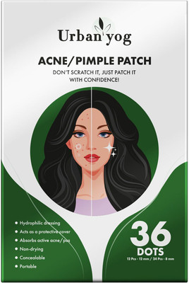 URBANYOG Acne Pimple Patch (36 Dots) Invisible Facial Stickers cover(20 g)
