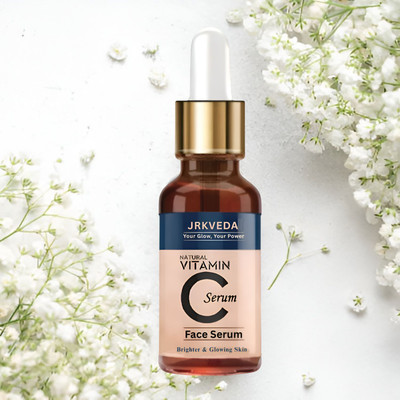 JRKVEDA Unisex Face Serum with Niacinamide and Vitamin C(30 ml)