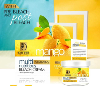 pak dee Mango Multi Vitamins Nutritious Bleach Cream 320(320 g)