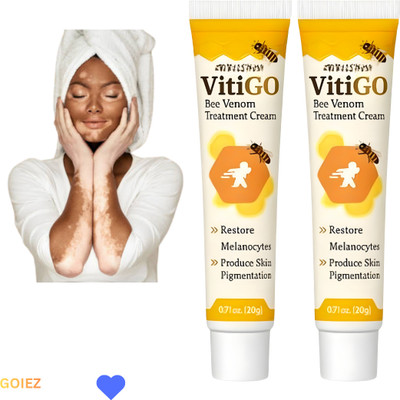GOIEZ Bee Venom Vitigo Cream For Long-lasting Radiance – Pack Of 2(60 g)