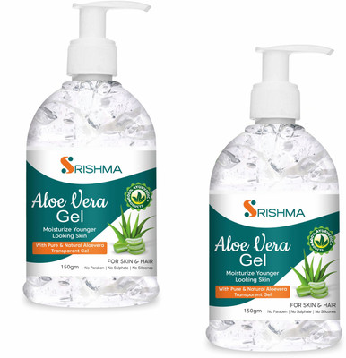 Srishma Aloe Vera Gel (Combo Pack) (2 Items in the set)(300 g)