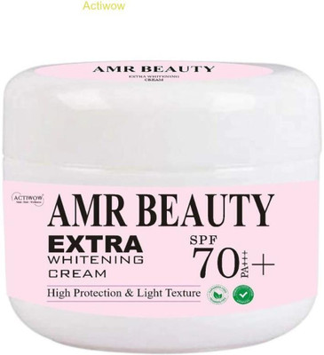 ACTIWOW AMR BEAUTY Extra Whitening Cream with Glow Glaze Texture(50 g)