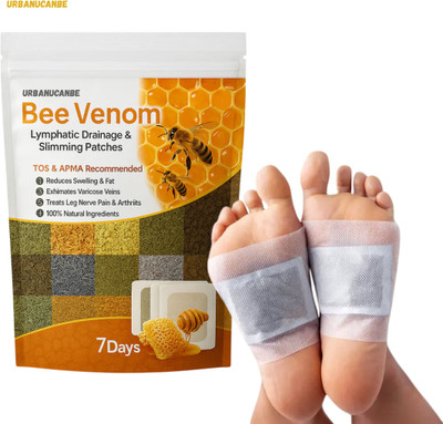 URBANUCANBE Bee Venom Foot Patches for Fat Burning(100 g)