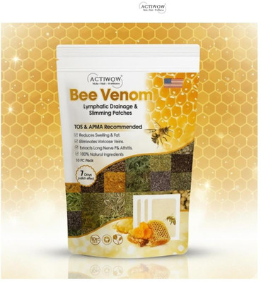 ACTIWOW Bee Venom Foot Patches Help in Digestion by Flushing Out Toxins SKT(100 g)