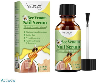 ACTIWOW Bee Venom Nail Serum Smooth Glow Serum(20 ml)