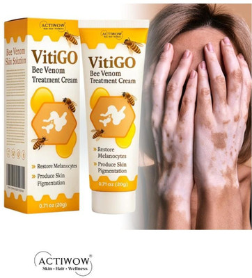 ACTIWOW Vitigo Bee Venom Cream for Skin Health(100 g)