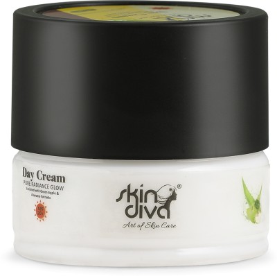 skin diva Brightening Day Protection Cream with SPF 15 | Day Cream for Dark Spots, Uneven Skin Tone|(100 g)