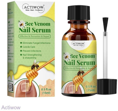 ACTIWOW Bee Venom Nail Serum Natural Nail Restore(20 ml)