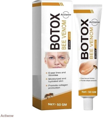 ACTIWOW Bee Venom Botox Cream: Non-Invasive Solution for Smooth Skin(50 g)