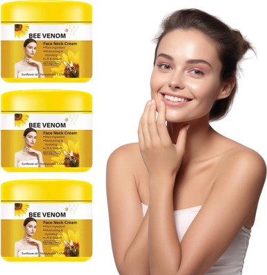 CHITAKSH Bee Venom Cream – 3pcs Set for Moisture, Lift & Smooth – 50g(50 g)
