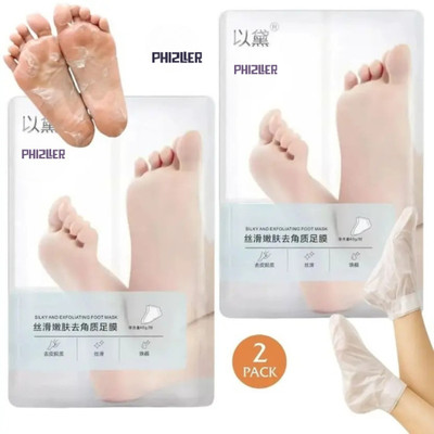 PHIZLLER Refresh Peeling and Exfoliating Foot Mask for soft baby feet foot mask(80 g)