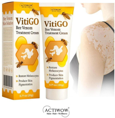 ACTIWOW Vitigo Bee Venom Cream for Ultra Sensitive Skin cream(100 g)