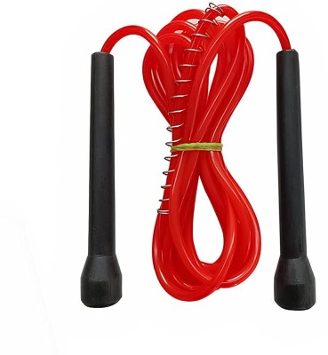 anythingbasic. Skipping Speed Rope Training, Exercise and Workout for Men and Women (Red) Freestyle Skipping Rope(Length: 275 cm)