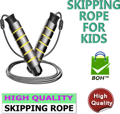 Best-Quality-Hub Speed Jump Rope for Men | Skipping Rope for Women Exercise | Jump Rope for Kids Freestyle Skipping Rope(Length: 350 cm)
