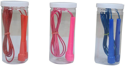 FITFIX Jump Exercise Skipping Rope for Unisex & Children (Green 1 pcs) Freestyle Skipping Rope(Length: 304.8 cm)