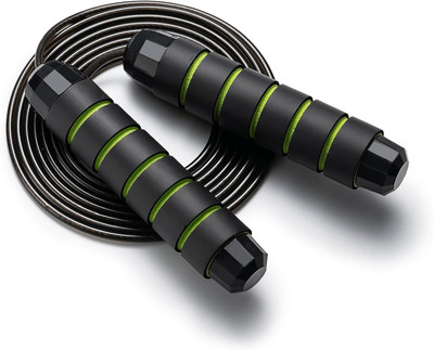 Pheonix Adjustable Jump Ropes With Foam Handles For Fitness Skipping Rope Ball Bearing Skipping Rope(Multicolor, Length: 270 cm)