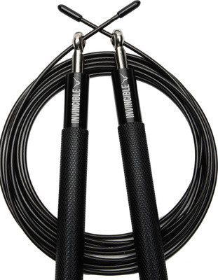 Invincible Aluminum Alloy Bearing Speed Jump Rope Ball Bearing Skipping Rope(Length: 274 cm)