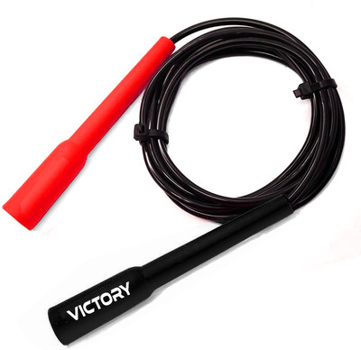 VICTORY Professional Adjustable Skipping Jumping Rope With Comfortable Handles Freestyle Skipping Rope(Length: 300 cm)