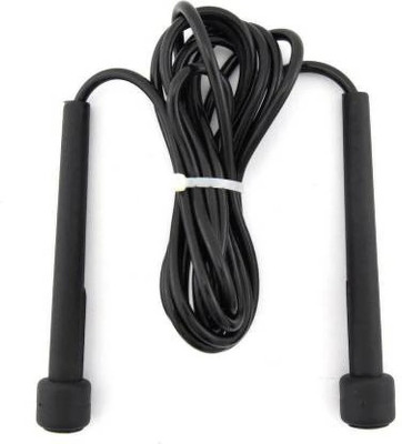 Forgesy A1VK FREE STYLE SKIPPING ROPE Freestyle Skipping Rope(Black, Length: 294 cm)