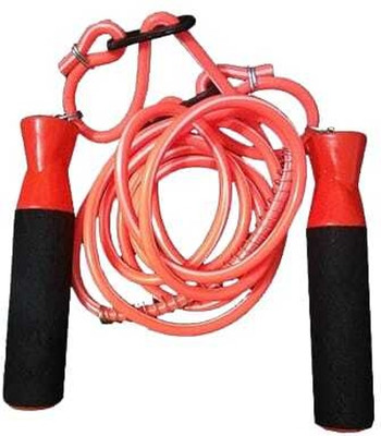 Hyper Red adjustable Ball Bearing Skipping Rope Ball Bearing Skipping Rope(Length: 260 cm)