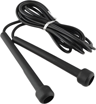 Shopexpert Skipping Rope/Jump Rope For Men and Women 9ft Adjustable Freestyle Skipping Rope(Black, Length: 274 cm)