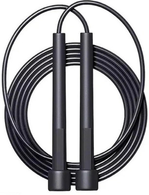 Monika Sports Adjustable Freestyle Skipping Rope Speed Skipping Rope(Black, Length: 275 cm)