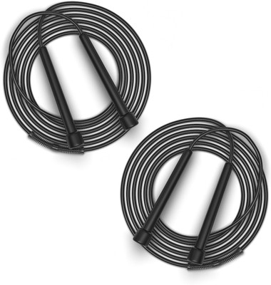 impetu Pencil Skipping Rope Freestyle Skipping Rope(Black, Length: 75 cm)
