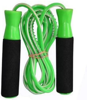 ARISAI foam handle Ball Bearing Skipping Rope (GREEN, Length: 108 inch) Freestyle Skipping Rope(Green, Length: 108 cm)