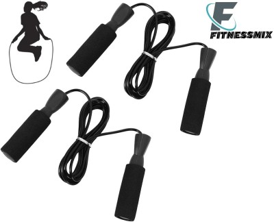 fitnessmix Jumping Skipping Rope For Men Women Weight Loss Workout (Pack Of 2) Freestyle Skipping Rope(Length: 274 cm)