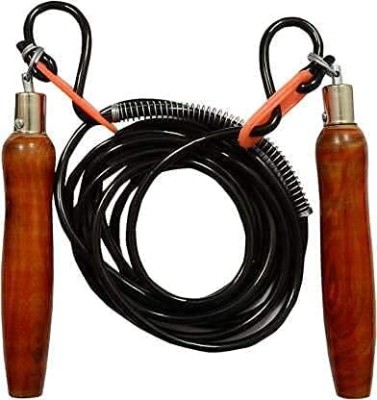 Invin Wooden Skipping-Rope for Men & Women, Weight Loss, Kids, Girls F10 Freestyle Skipping Rope(Length: 265 cm)