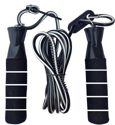 sonu beauty Skipping rope for Workout & Exercise | Speed Jump Rope for men & women Speed Ball Bearing Skipping Rope(Black, Length: 300 cm)