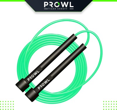 PROWL by Tiger Shroff Trainer 100 Freestyle Skipping Rope(Green, Length: 290 cm)