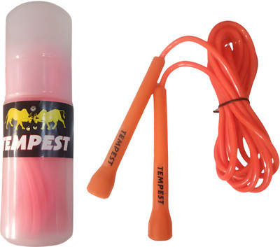 Tempest Adjustable Skipping Rope for Exercise, Gym, Sports Fitness Light weight Speed Skipping Rope(Length: 274 cm)