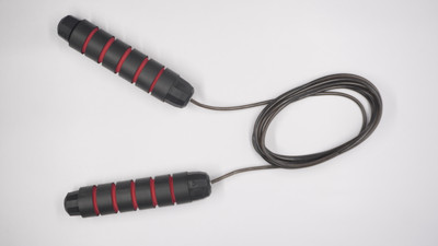 Ngear Adjustable Skipping Rope, Fitness Adjust Ball Bearing Skipping Rope(Black, Length: 120 cm)