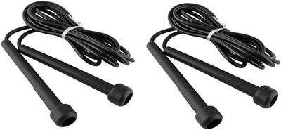 CLOVERBYTE Pencil Skipping Rope (Pack Of 2) for Exercise ,Gym Training and Workout Speed Skipping Rope(Length: 279 cm)