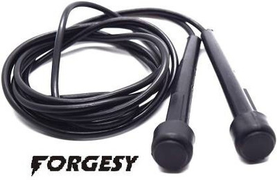 HOC Pencil Skipping Rope black Freestyle Skipping Rope(Length: 270 cm)