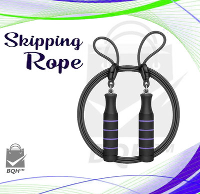Best-Quality-Hub Skipping Rope for men & Women Freestyle Skipping Rope For Weight Loss Jump Rope Freestyle Skipping Rope(Multicolor, Length: 350 cm)