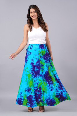 TFP Self Design Women Regular Multicolor Skirt