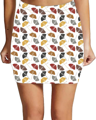 jovo Printed Women A-line Multicolor Skirt