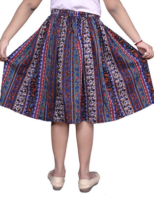 ANISHAN FASHION TREND Solid Baby Girls A-line Black Skirt