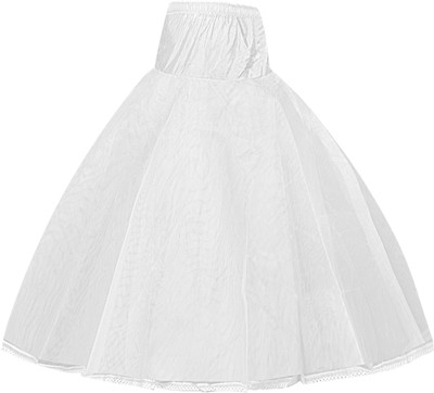 MGWCOLLECTION Solid Women Flared White Skirt