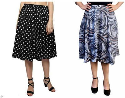 MAIYYAA COLLECTION Printed Women A-line Multicolor Skirt
